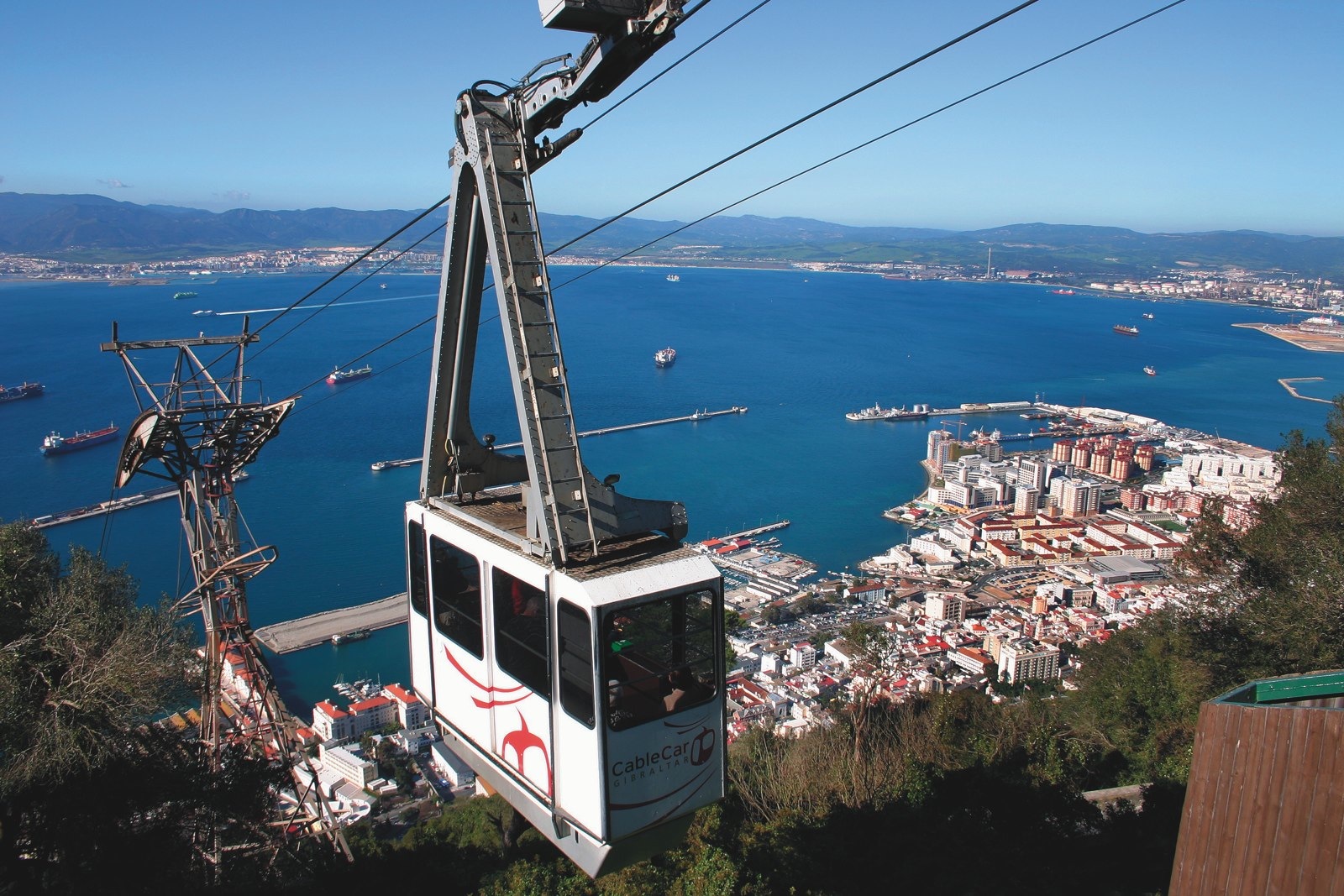 Cable Car Gibraltar Gibspain