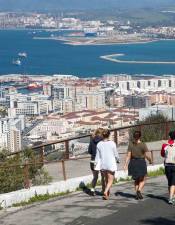 Mediterranean Steps End, Gibraltar 