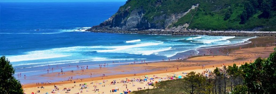Playa Rodiles, Asturias, Spain