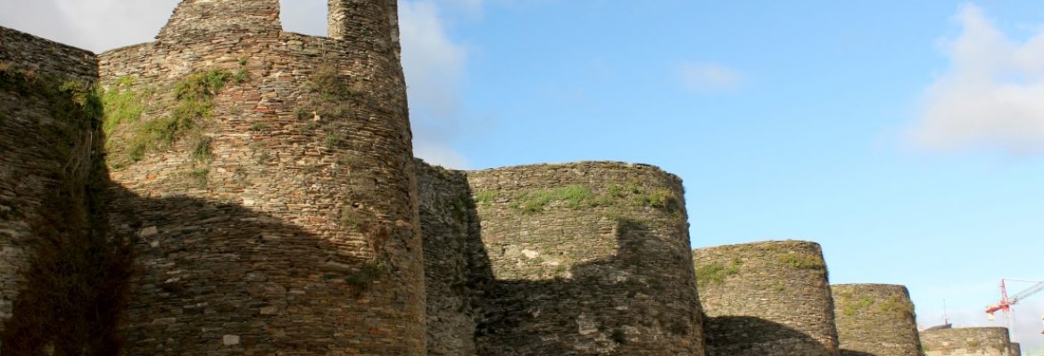 Roman Walls of Lugo, Unesco, Lugo, Spain