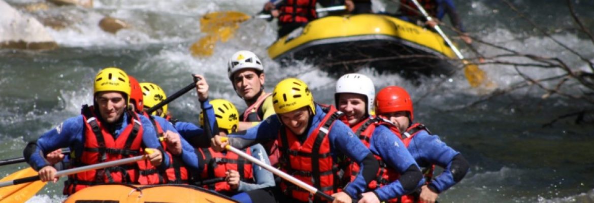 Rafting, Río Anzur, El Tejar, Córdoba